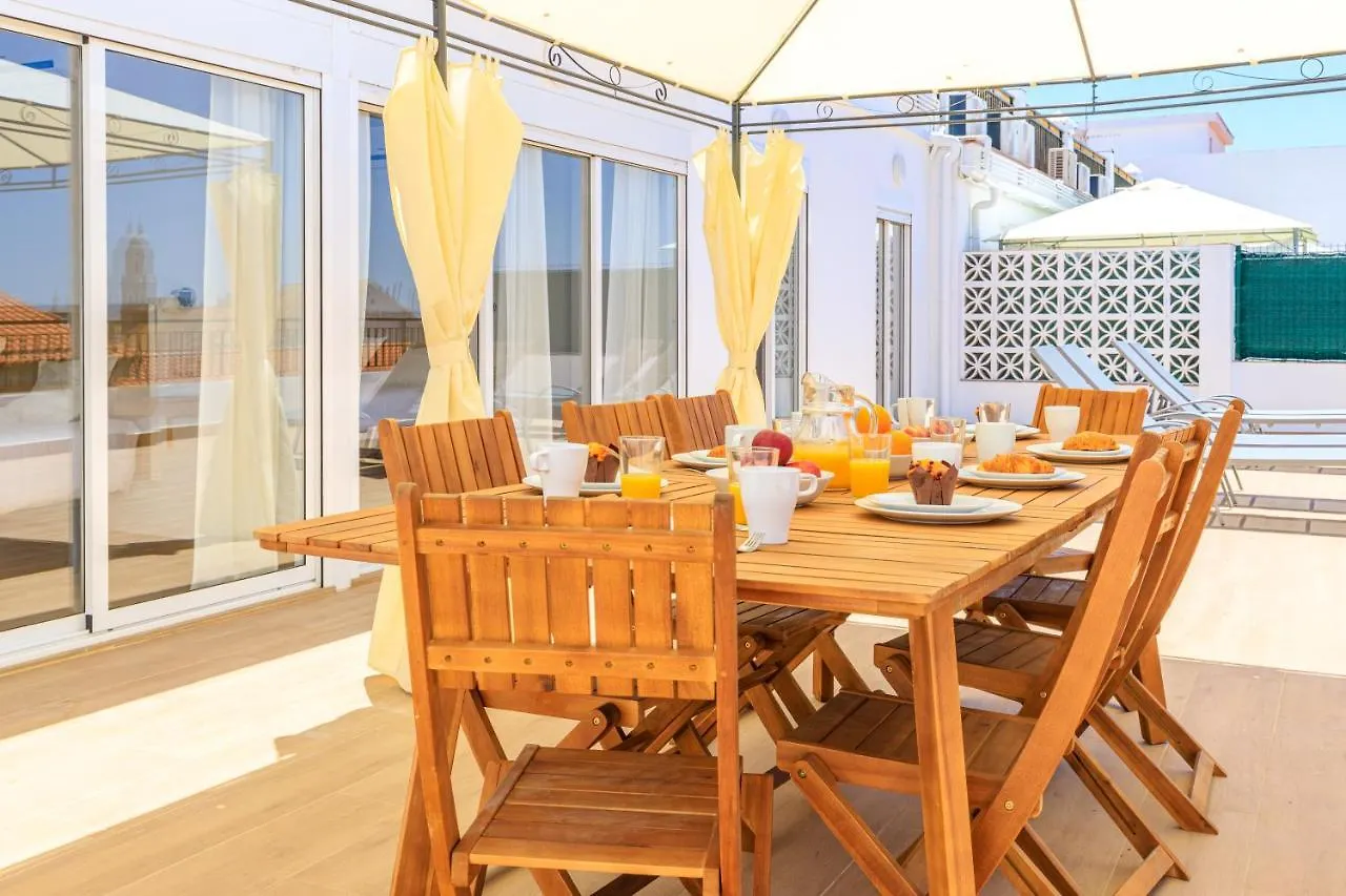 Fun Building Terraces By Homeabout Malaga Apartment